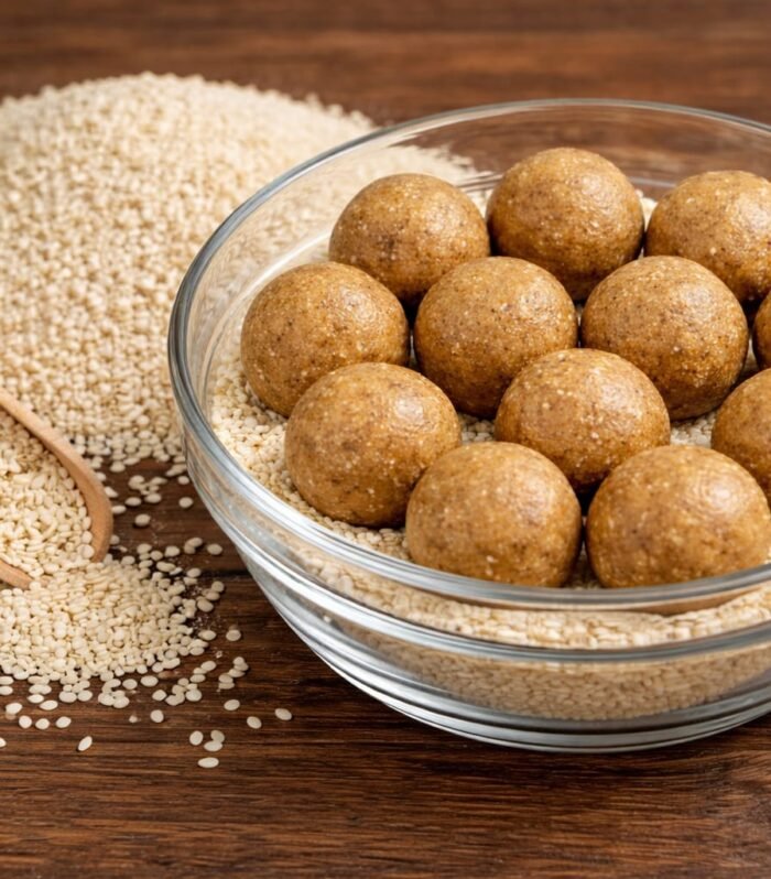 White Sesame Laddu