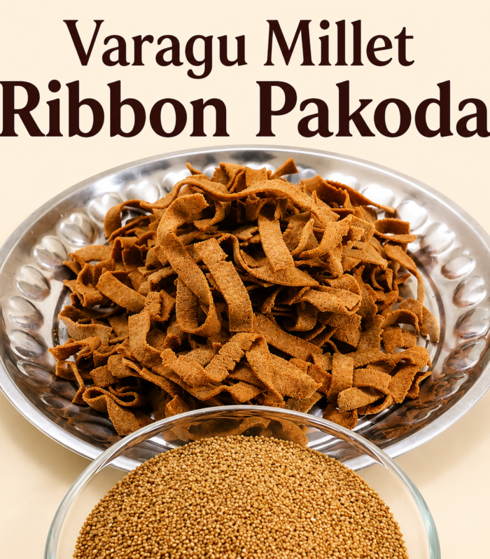 Varagu Millet Ribbon Pakoda