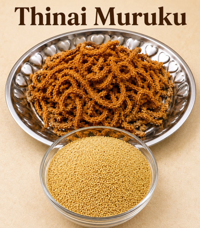 Thinai Millet Murukku