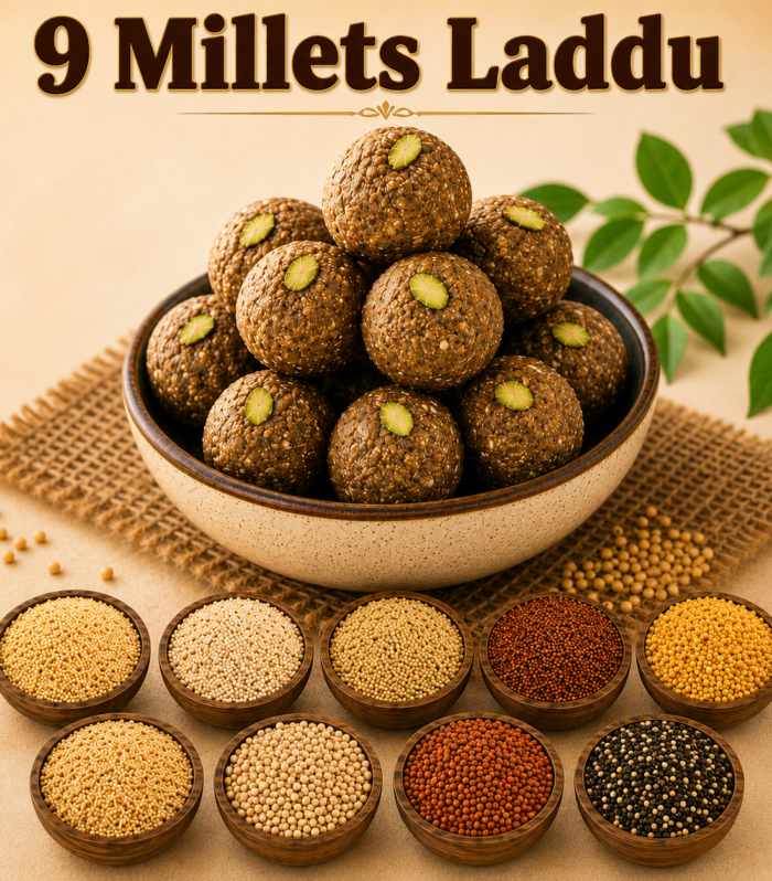 9 Millets Laddu