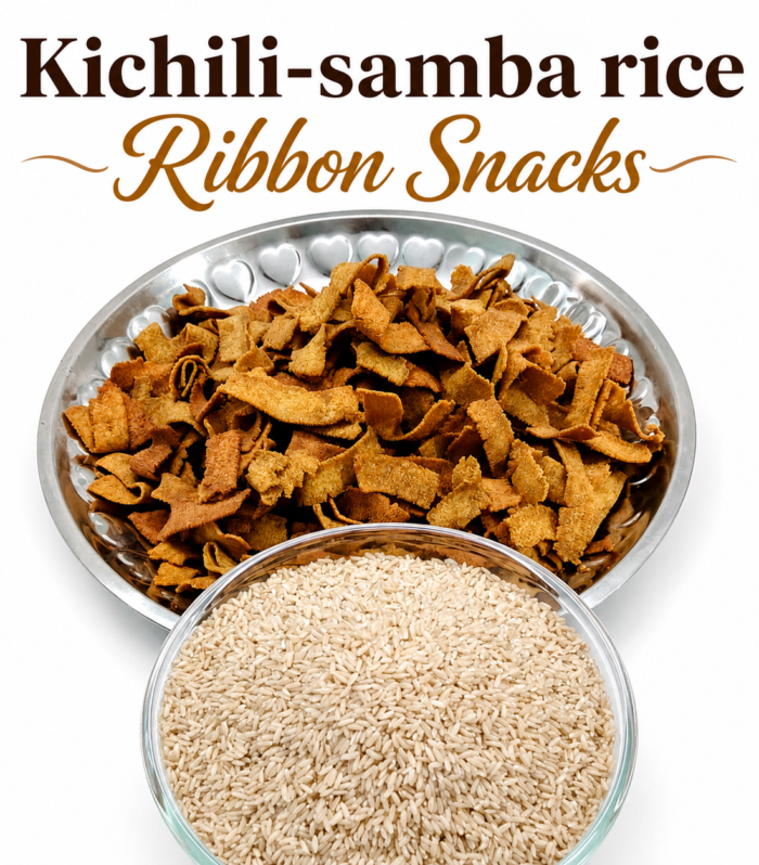 Kichili-Samba Rice Ribbon Snacks