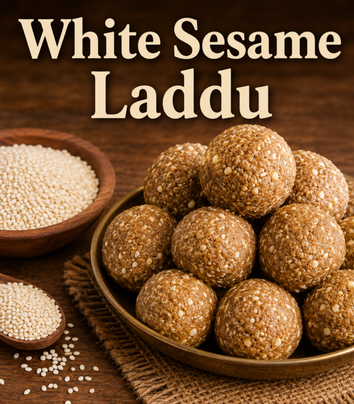 White Sesame Laddu